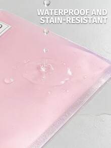 A4 Office & School File Folder, Multi-Layer Transparent Sleeve Data Binder, Large Capacity Student Exam/Contract Document Storage, Transparent Sleeves, Random Cover Card Paper, 100-Page Student Certificate Storage Bag, File Folder With 100 Transparent Pockets, Office/Medical Record File Folder, Back To School, School Supplies - Multicolor - View 4