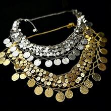 Metallic Embossed Coin Waist Belt, Atmosphere-Creating Waist Accessory For Stage Performance, Nightclub Party - Multicolor - View 7