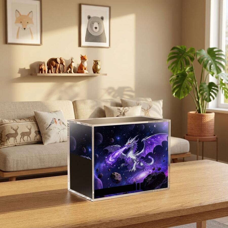 5mm Thick Transparent Magnetic Elite Trainer Box Protector Case With UV Protection, Suitable For Elite Trainer Box - Clear - View 1