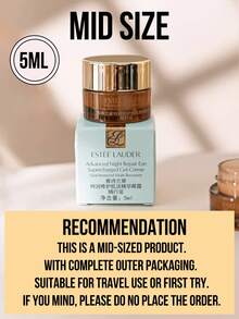Estée Lauder 3/5/15毫升密集修护眼霜/凝胶，全面修护，深层细胞修护，抗衰老，有效减少31%鱼尾纹，7天内提亮眼周肌肤，1小时内去除91%自由基，蕴含酵母发酵溶胞物/透明质酸钠/维生素E，长效舒缓并强化肌肤屏障，适合所有肤质。 - 雅詩蘭黛特潤修護肌活精華眼霜 - 查看 6