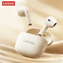 Lenovo 联想EA166蓝牙耳机，高清音频，卓越音质，降噪功能，IPX5级防水，低延迟，无线蓝牙耳机，联想原装耳机 - 月岩白 - 查看 9