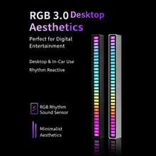 Soulpunk RGB 可充电声控灯,声控拾音器,音乐节奏灯光,创意炫彩 LED 环境灯,15 种模式,音乐同步,32 位音频频谱,适用于汽车内饰、电脑桌面、客厅、派对、调音室、录音室等场所,是送给男友、女友、男士、女士、母亲节、教师节的理想礼物。 - 多色 - 查看 5