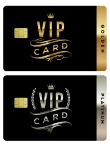 1pc Gold VIP Exclusive Credit Card Sticker, Gold/Platinum Birthday Gift, PVC Material Anti-Fingerprint Durable Scratch-Resistant, Suitable For Men, Women, Couples, Decor For Debit/Credit Cards, Student ID Cards - Type a - View 10