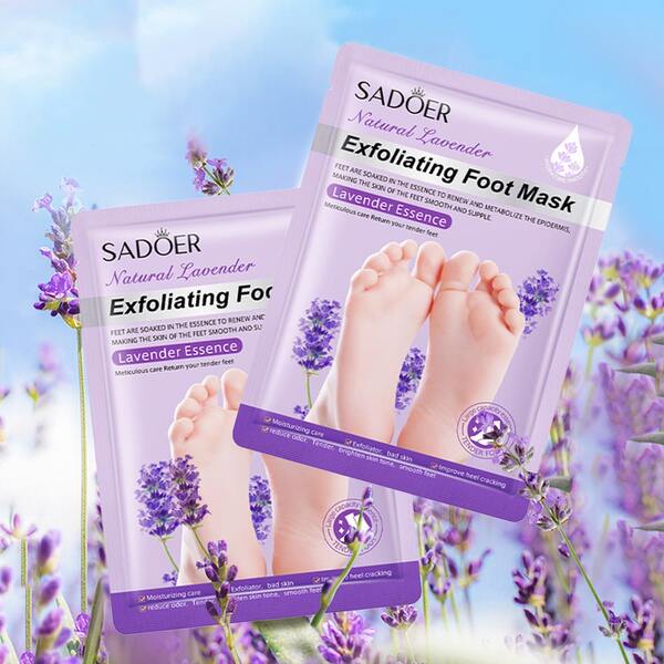 4pcs Moisturizing Foot Mask With Shea Butter And Goat Milk, Hydrating Foot Masks For Dry Cracked Feet, Dry Skin Moisturizer For Soft And Smooth Touch Feet - Men Women