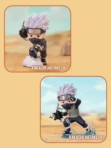 POP MART 火影忍者忍者大战系列盲盒 - 12款常规人偶 + 1款隐藏款人偶，以经典忍者传奇为主题，呈现鸣人、宇智波佐助、旗木卡卡西、宇智波鼬、宇智波带土、宇智波斑、千手柱间、春野樱、日向雏田等标志性角色的动态动作姿势，以及隐藏款大筒木辉夜。高品质动漫收藏人偶，尺寸为3.03-4.49英寸，精细设计忠实还原《火影忍者疾风传》，是火影忍者粉丝、动漫收藏家、盲盒爱好者和送礼者的理想之选。 - 彩色 - 查看 8