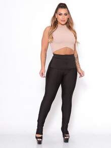 Super Lipo Power Suplex High Waist Leggings Lipo Effect - màu đen - Xem 6