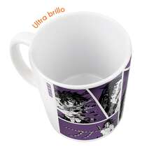 Taza de Démon Slayer Luna Kokushibo De Cerámica 11 Oz 325 Ml Mugs de Démon Slayer Anime - Blanco - Ver 4