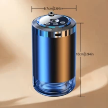 Smart Car Air Freshener Diffuser With Dynamic Light Show And Starry Sky Top Mode, Natural French Fragrance Oils/Perfume, Adjustable Fragrance Concentration, Long-Lasting Freshness, Cologne Scent, The Ideal Gift For Car Enthusiasts - Aroma Diffuser + 3 Bottles Of Marine Perfume - View 2