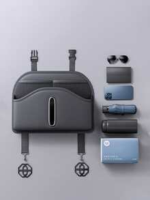 Túi đựng đồ phía sau ghế xe hơi - Được làm từ chất liệu da, túi đa năng có ngăn đựng khăn giấy, ngăn đựng cốc, ngăn đựng điện thoại, ngăn lưới, chống thấm nước và bền chắc, phù hợp với mọi dòng xe, giúp giữ cho nội thất xe luôn gọn gàng, lý tưởng để sử dụng tại nhà. - Túi treo xe hơi - Xem 10