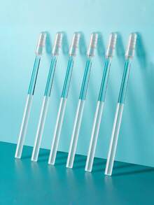 24pcs/Pack Disposable Sticky Ear Swabs, Soft Earwax Cleaning Tool, Soft Silicone Ear Cleaner, Easy To Use Earwax Removal Tool, Fragrance-Free, Suitable For All Ages - Multicolor - View 4