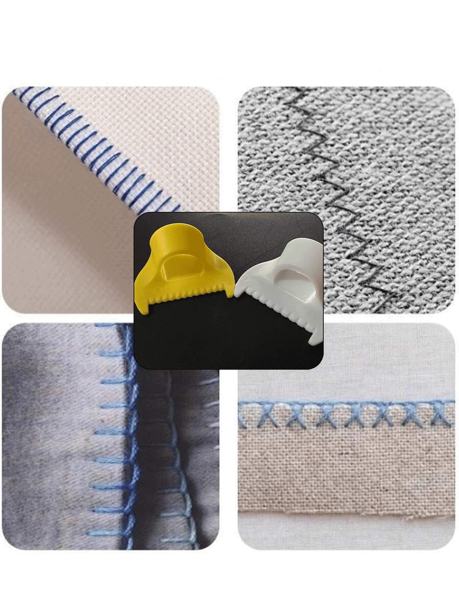 Thước đo may thủ công khoảng cách 3mm/4mm, thước phụ trợ định vị chính xác, giúp tạo ra các mũi khâu đều và gọn gàng, phù hợp cho người mới bắt đầu và người làm thủ công. - Thước đo khoảng cách may - Xem 1