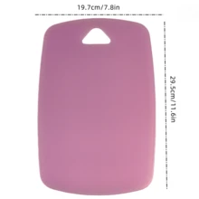 Tabla de cortar multifuncional de acero inoxidable - con afilador de cuchillos incorporado, ranura para rebanar y ranura para el jugo, textura de diamante antideslizante, superficie resistente a los arañazos, tabla de cortar/amasar/descongelar reversible, herramienta de cocina de alta calidad - Negro - Ver 8