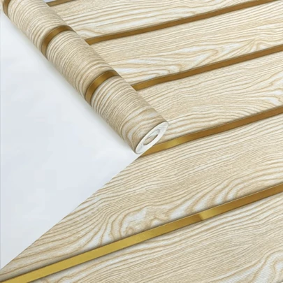 1 Cuộn Giấy Dán Tường Tự Dính, Màu Be Vân Gỗ, Chống Thấm Nước và Chống Dầu, Có Thể Tháo Gỡ và Tái Sử Dụng, Thích Hợp Cho Mặt Bàn Bếp, Tủ, Tường, Bàn Ăn, Trang Trí Nhà Cửa, Trang Trí Phòng, Cải Tạo Nhà, Làm Mới Nội Thất, Trang Trí Tự Làm, Vật Liệu Bọc Tường, Dễ Lắp Đặt, Nâng Cấp Nhà Cửa