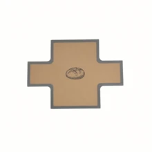 可重复使用的不粘硅胶面包模具内衬，十字形面包烘焙垫，适用于 9x5 英寸/1.5 磅面包模具，耐热，易于清洁的酸面包吐司烘焙工具 - - - 查看 10