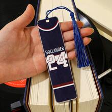 激烈竞争金属书签 伊利亚·罗扎诺夫 81 沙恩·霍兰德 24 粉丝周边 双面设计 动漫爱好者收藏礼物 学生学习用品 - 多色 - 查看 6