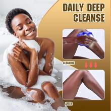 1pc African Bath Towel Exfoliating Scrubber, Nylon Material Sauna Bathing Towel Can Be Extended To 100CM, Deep Cleansing Sweat Towel - View 2