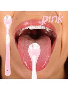 1 dụng cụ làm sạch lưỡi hai mặt, trợ thủ đắc lực cho việc chăm sóc răng miệng nhẹ nhàng! Một mặt có các núm silicon mềm mại giúp mát-xa nhẹ nhàng bề mặt lưỡi và loại bỏ mảng bám nhẹ; mặt còn lại có đầu cạo cong giúp loại bỏ hiệu quả cặn bám trên lưỡi. Thiết kế tác động kép, giải pháp một bước giúp loại bỏ hơi thở hôi và mảng bám dày trên lưỡi. Định nghĩa lại việc chăm sóc răng miệng bằng cách vượt xa các phương pháp làm sạch đơn lẻ. - Nhiều màu - Xem 3