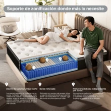 DreamFit Mattress Pads - Black and White - View 11