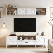 Television Stands & Entertainment Centers - White - View 1