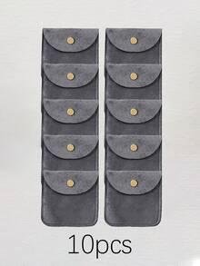 1/10/50个装 天鹅绒礼品袋，珠宝包装袋，珠宝礼品袋，婚礼生日派对糖果袋，耳环手链项链收纳袋，派对节日礼品包装袋 - I7 - 查看 16