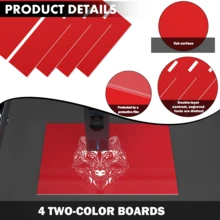 3D Wall Panels - Red - View 9