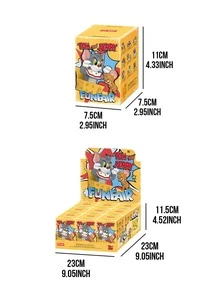 POP MART TOM AND JERRY PRANK PARADISE SERIES-FIGURES, Boîte aveugle de figurines de dessin animé classique de film, figurine de collection à exposer, figurine de collection à vitrine, boîte mystère de poupée cadeau, cadeau d'anniversaire, cadeau de Noël - Multicolore - Voir 4