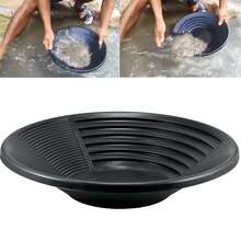 1 Durable Plastic Gold Panning Pan – Manual Washing Tool For Efficient Gold Panning And Prospecting; Ideal For Mountainous And Riverine Environments; Portable And Easy To Carry; Designed For Precise Gold Recovery And Sand Separation. - Multicolor - View 10