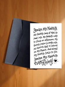 1 Bộ thiệp "Em Là Tình Yêu Của Anh"/Thiệp Valentine, Thiệp dành cho người yêu/Thiệp Anh Yêu Em/Thiệp tình yêu/Thiệp dành cho bạn trai/Thiệp sinh nhật bạn trai - Kiểu A - Xem 17