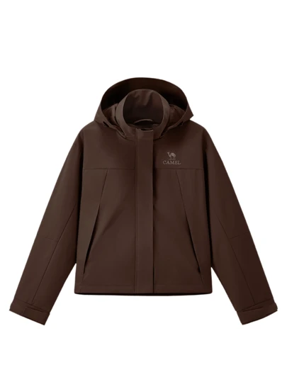 CAMEL CROWN Outdoor Hiking Jacket, Water-Resistant, Multi-Functional, Casual Work Coat, Autumn/Winter