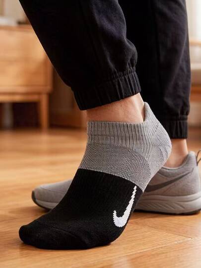 Adidas Originals Nike 訓練舒適透氣運動短襪 男女款 多色 三雙裝