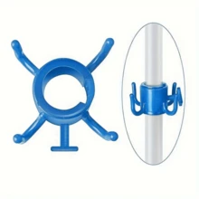 Adjustable Beach Umbrella Hook - 4-Claw Towel, Hat Rack For 0.75" To 1.26" Umbrella Pole, Durable Plastic Tent Accessories, Suitable For Towels, Cameras, Clothes, Hats And Backpacks - Ideal For Beach, Camping And Travel, Essential Beach And Camping Accessory - Multicolor - View 3