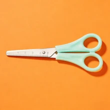 Back To School Supplies | Portable Mini Round Tip Scissors, Easy Cutting For Student Handicrafts, Paper And Fabric - F - View 4