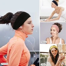 6 chiếc băng đô thể thao unisex, phụ kiện tóc co giãn cao, thích hợp cho yoga, chạy bộ, leo núi, bóng rổ và các hoạt động ngoài trời khác, mùa hè, phụ kiện tóc, quà tặng Ngày của Cha - Nhiều màu - Xem 2