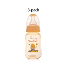 1pc/2pcs/3pcs PPSU Baby Bottles, Anti-Colic Design, Silicone Nipples, Dust Cover Included, Temperature Resistant -20°C To 180°C, Suitable For Newborns And Above - Multicolor - View 9