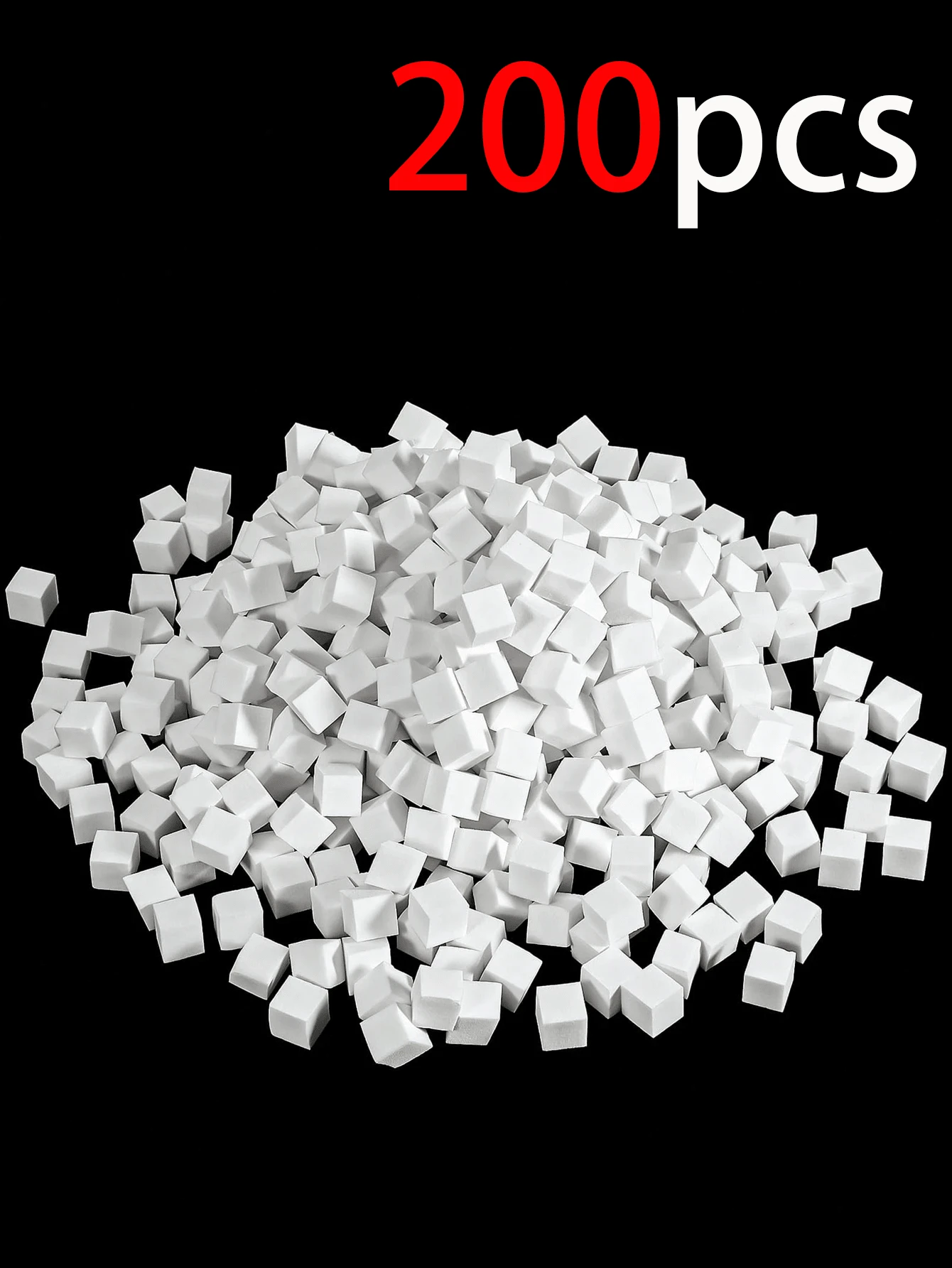Bộ 200/100/50 miếng mút trang trí móng mini, mút chuyên dụng tạo hiệu ứng chuyển màu, mút vuông dùng để thoa sơn móng, chuyên nghiệp cho salon và sử dụng tại nhà.