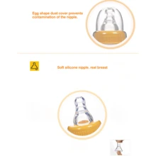 1pc/2pcs/3pcs PPSU Baby Bottles, Anti-Colic Design, Silicone Nipples, Dust Cover Included, Temperature Resistant -20°C To 180°C, Suitable For Newborns And Above - Multicolor - View 3