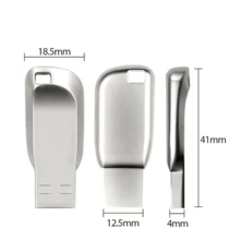 BIYETIMI 128GB/64GB/32GB 金属 USB 2.0 闪存盘，兼容所有 USB 设备 - 查看 4
