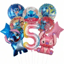 星际宝贝主题生日气球，适用于庆祝活动、婚礼、新娘礼物、生日、周年纪念日、室内外装饰 - 如圖 - 查看 7