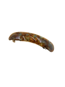 1pc Vintage Elegant Leopard Print Oval Spring Hair Claw Clip - Suitable For Ponytails Or Buns; Ideal For Thin And Short Hair; Student Supplies; Animal Print Pattern; Hair Accessories; Headwear; Women's Hair Accessories,Clips For Hair - Multicolor - View 10