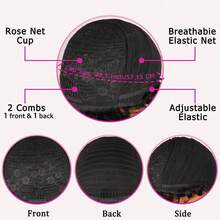 Curly Afro Human Hair Wig Natural Color None Lace Glueless Full Machine Made Soft Hair No Shedding Short Pixie Cut Wig Human Hair Glueless Pixie Cut Wigs For Women Natural Black Color For Daily Use Full Machine Made Wig No Glue Short Curly Human Hair Wig - Natural Black - 查看 5