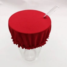 Bộ 4/1 nắp bảo vệ cốc, vỏ bọc đồ uống có cồn, nắp đậy đồ uống tái sử dụng có lỗ cắm ống hút, giá đỡ cốc cho quán bar, câu lạc bộ, tiệc tùng, ngăn chặn các vật thể không mong muốn rơi vào cốc. - Nhiều màu - Xem 7