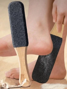 1 buah Alat Kikir Kaki Profesional, Pembersih Kaki, Kikir Kaki Batu Apung, Untuk Kulit Mati dan Tumit Pecah, Kikir Kaki Kayu Beech, Penghapus Kapalan, Penggosok Kaki, Alat Pedikur, Perlengkapan Pedikur Profesional, Menghilangkan Kulit Mati & Kapalan, Perawatan Kaki, Pijat Kikir, Untuk Pria dan Wanita. - Beraneka warna - View 9