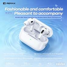 REMAX PD-BT710 蓝牙耳机，降噪高品质音频，高清通话，佩戴舒适，触控操作，运动蓝牙耳机 - 查看 4