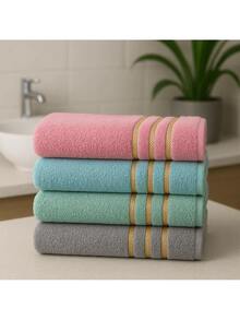 Set Of 5 Morocco Bath Towels, 100% Cotton, 130x70cm - Assorted - View 3