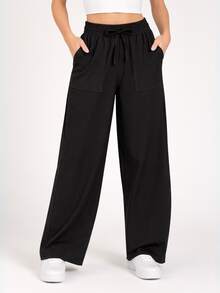 Women's Sweatpants - Black - View 1