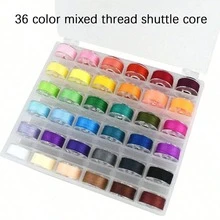 36 Rolls Multi-Purpose Polyester Sewing Thread, Suitable For Beginners, Tailors, Handcraft And Machine Sewing, Ideal For Emergency, Travel, DIY And Household Use (Random Colors) - Multicolor - View 19