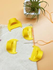 3mm Sewing Gauge, Universal Yellow Sewing Accessory Tool, Suitable For Uniform Stitching In Garment Making, Handicraft, DIY, Home Sewing, Beginner-Friendly Sewing Accessory - Sewing Spacing Ruler - View 2
