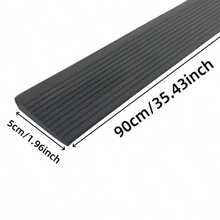 1pc 0.9m X 5cm Multi-Purpose Ramp Threshold Ramp - Self-Adhesive, Durable, Anti-Slip, Suitable For Robotic Vacuum Cleaners - C - View 3
