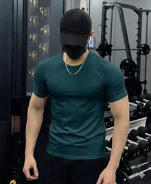 Men T-Shirts - Verde Oscuro - Ver 2