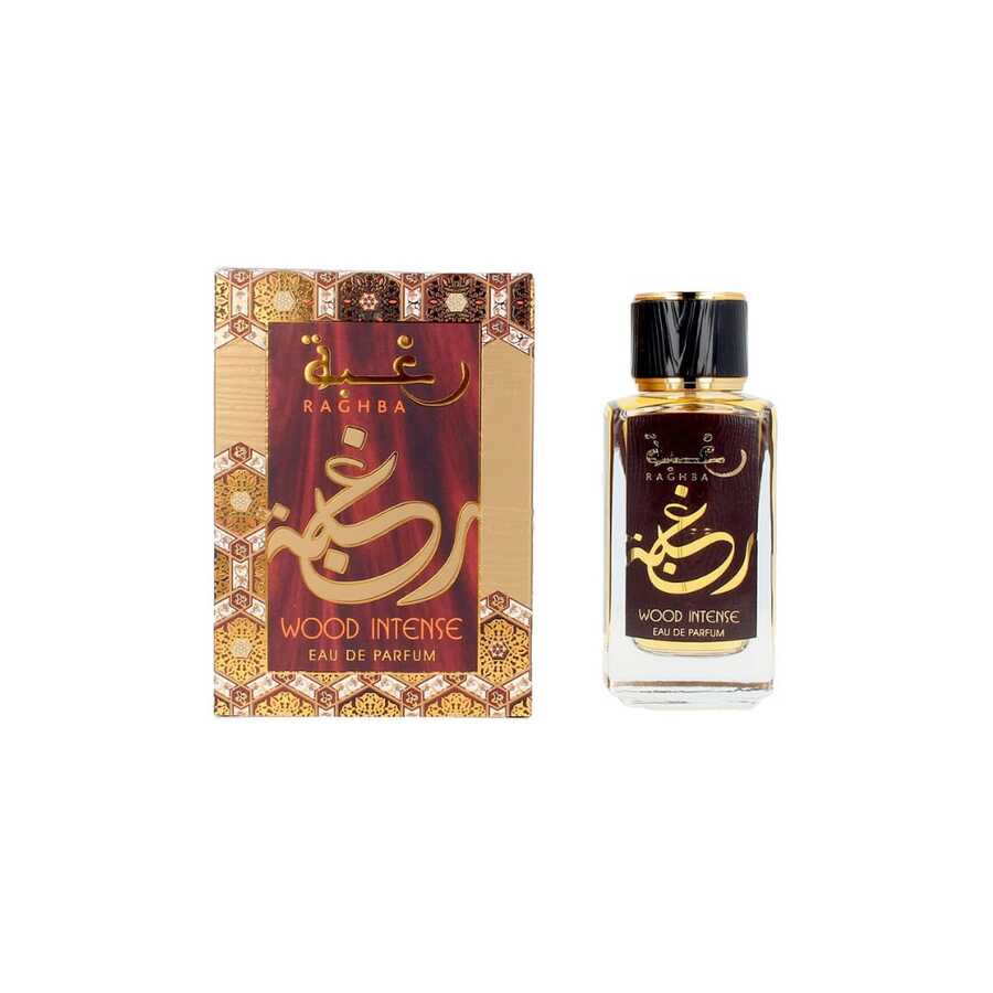 Lattafa - Eau de Parfum intensa de madera de raghba (100 ml) - Leñoso y terroso - Ver 1